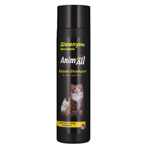 Шампунь AnimAll для котів і кошенят всіх порід, 250 мл