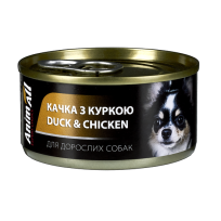 Консерви AnimAll для собак, качка з куркою, 85 г