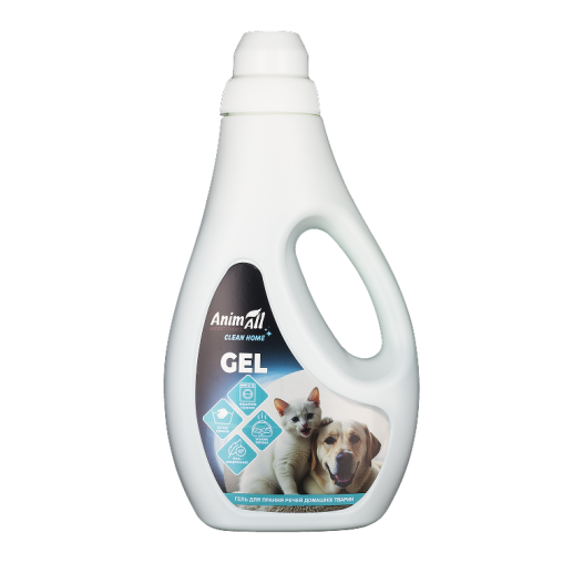 AnimAll Clean Home Гель для прання речей домашніх тварин, без аромату, 1 л