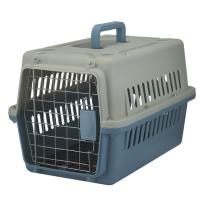 Переноска AnimAll PS-01 для котів та собак, блакитна, 48×32×30 см