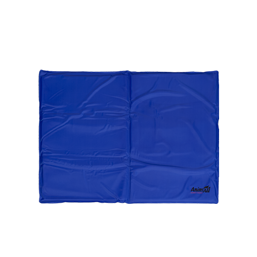 Охолоджуючий килимок AnimAll для котів та собак, колір синій, S 50x65 см