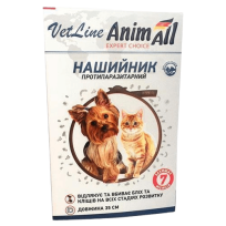 Нашийник протипаразитарний AnimAll VetLine для котів і собак, 35 см