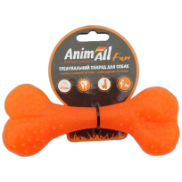 Іграшка AnimAll Fun кістка, помаранчева, 15 см
