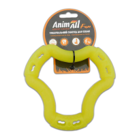 Іграшка AnimAll Fun кільце 6 сторін, жовте, 15 см
