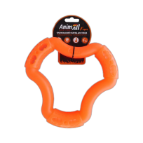 Іграшка AnimAll Fun кільце 6 сторін, помаранчеве, 20 см