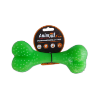 Іграшка AnimAll Fun кістка, зелена, 25 см