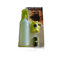 Прогулянковий набір 3-в-1 AnimAll для собак, колір жовтий, 400 мл