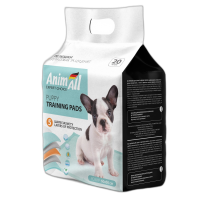 Пелюшки AnimAll Puppy Training Pads для собак і цуценят, 60 х 60 см, 20 штук