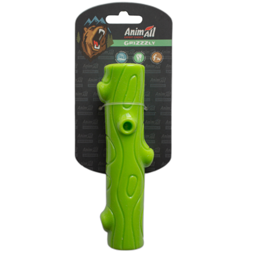 Іграшка AnimAll GrizZzly хрустка паличка, зелена