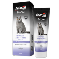 Фітопаста AnimAll VetLine Antistress для котів, 100 г