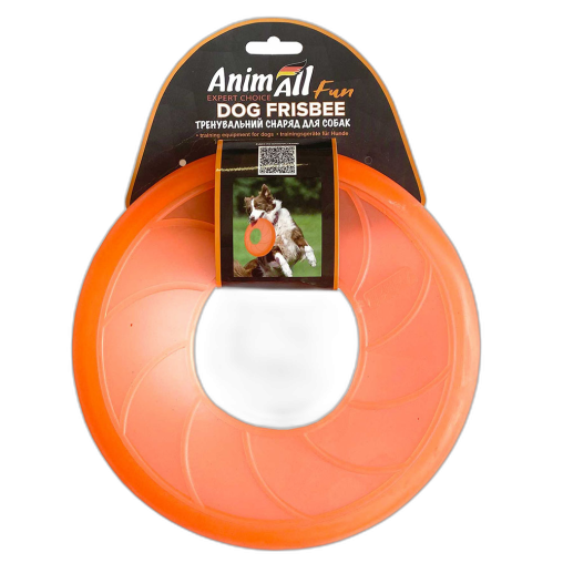 Іграшка АнімАлл Фан Фрізбі для ігор з собакою 22 см, помаранчева
