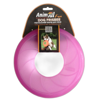Іграшка АнімАлл Фан Фрізбі для ігор з собакою 22 см, фіолетова