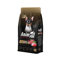 Сухий корм AnimAll для дорослих собак малих порід, зі свіжою індичкою та ягням, 700 г