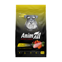 Сухий корм AnimAll для собак, зі свіжою куркою, 12 кг