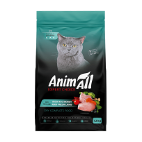 Сухий корм AnimAll для стерілізованих котів, з куркою та свіжою ягнятиною, 12 кг