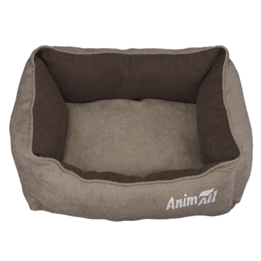 Лежак AnimAll Nena для котів та собак, колір бежевий, S 45х35х16 см