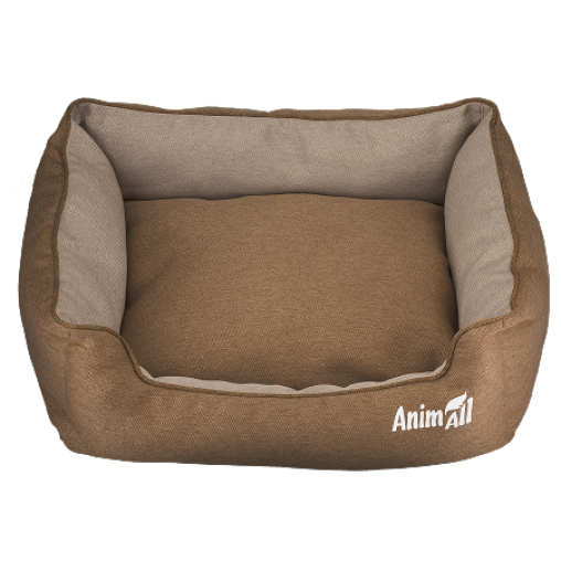 Лежак AnimAll Gama для котів та собак, колір золотий, L 65х51х18 см