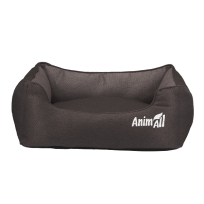 Лежак AnimAll Gama для котів та собак, колір мокко, M 55х43х17 см