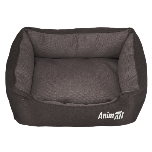 Лежак AnimAll Gama для котів та собак, колір мокко, M 55х43х17 см