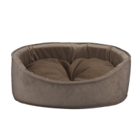 Лежак AnimAll Sofi для котів та собак, колір коричневий, XS 48х36х14,5 см