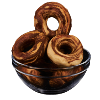 Качине філе AnimAll Snack на кільці з пресованої шкіри, для собак, 500 г