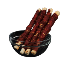 Ласощі AnimAll Snack для собак, стік з качиним філе, 25.5×3 см, 500 г