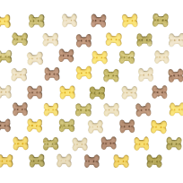 Ласощі AnimAll Crunch Dog,печіво, кістка Mix, розмір XS, 3 кг