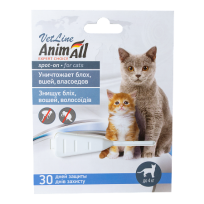 Краплі AnimAll VetLine Спот он проти бліх, вошей, волосоїдів, для котів до 4 кг, 0.5 мл