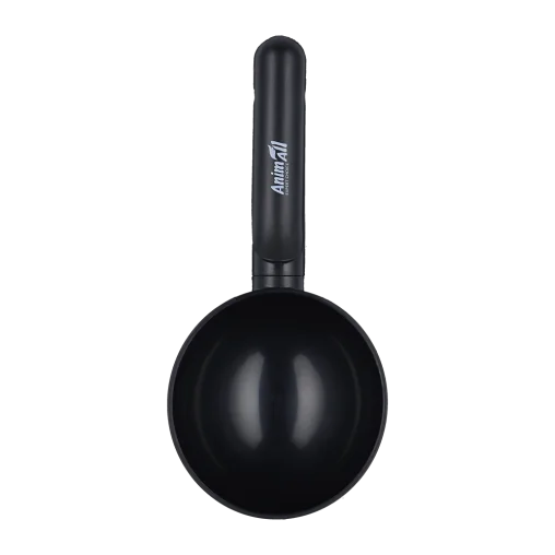 Мірна ложка AnimAll для порціонування сухого корму, для котів та собак, колір чорний, 170 мл