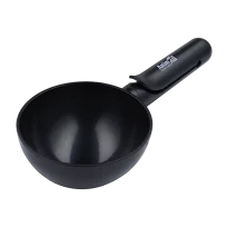 Мірна ложка AnimAll для порціонування сухого корму, для котів та собак, колір чорний, 170 мл