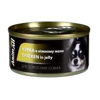 Консерви AnimAll для собак, курка в ніжному желе, 85 г