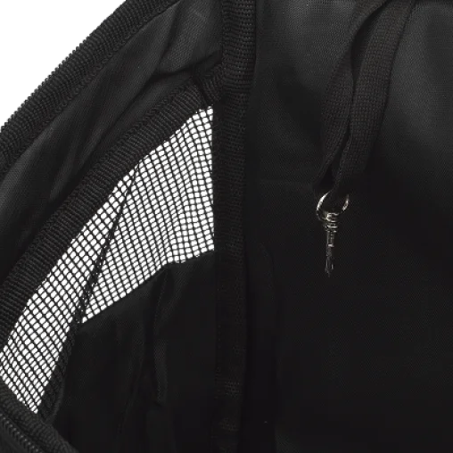 Рюкзак-переноска AnimAll для собак і котів, нейлон, чорний, 31×25×35 см