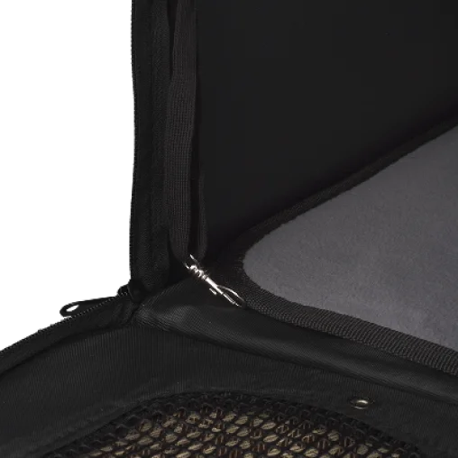 Сумка-переноска AnimAll жорстка для котів та собак дрібних порід, шоколад, 45×25×29 см