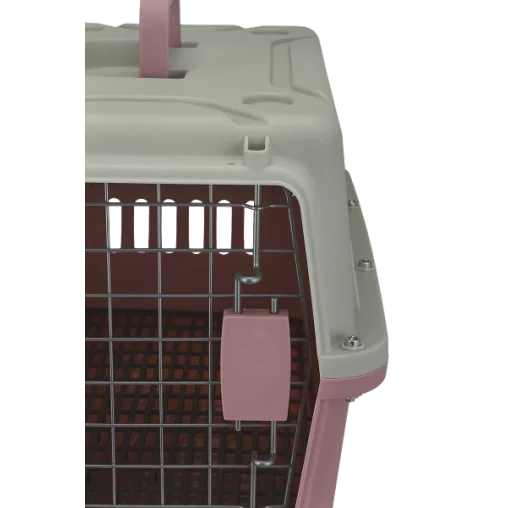 Переноска AnimAll PS-01 для котів та собак, рожева, 48×32×30 см