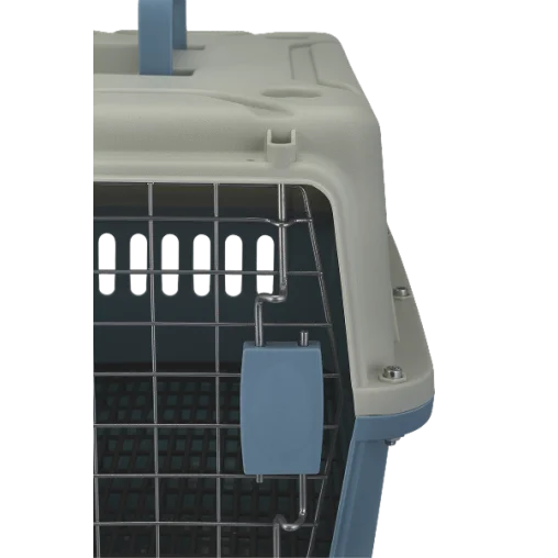 Переноска AnimAll PS-01 для котів та собак, блакитна, 48×32×30 см
