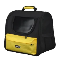 Рюкзак-переноска AnimAll для котів та собак, колір жовтий, 37×25×34 см