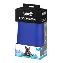 Охолоджуючий килимок AnimAll для котів та собак, колір синій, M 50x90 см