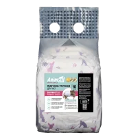 AnimAll diapers with pattern, for dogs (girls), weight 5-8 kg, M 43-29 cm, 10 pcs