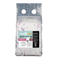 AnimAll diapers with pattern, for dogs (girls), weight 6–18 kg, L 48–32 cm, 10 pcs