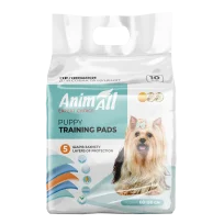 Пелюшки AnimAll Puppy Training Pads для собак та цуценят, без аромату, 60х60 см, 10 шт