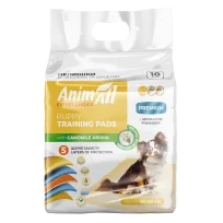 Пелюшки AnimAll Puppy Training Pads для собак та цуценят, з ароматом ромашки, 60х60 см, 10 шт