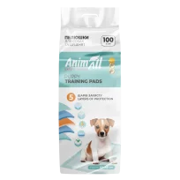 Пелюшки AnimAll Puppy Training Pads для собак та цуценят, без аромату, 60х45 см, 100 шт
