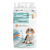 Пелюшки AnimAll Puppy Training Pads для собак та цуценят, без аромату, 60х90 см, 10 шт