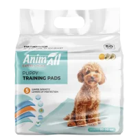 Пелюшки AnimAll Puppy Training Pads для собак та цуценят, без аромату, 60х90 см, 50 шт