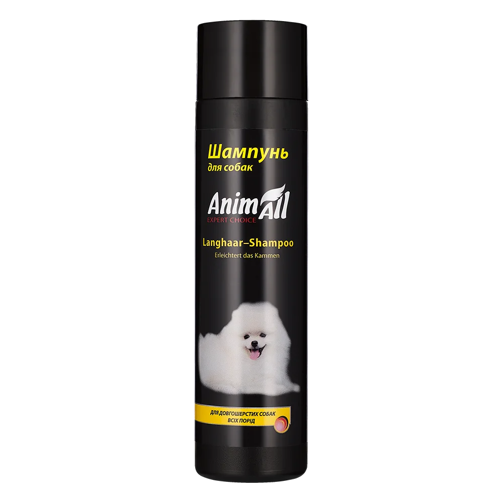 AnimAll Grooming Shampoo for Long-Haired Dogs of All Breeds, 250 ml