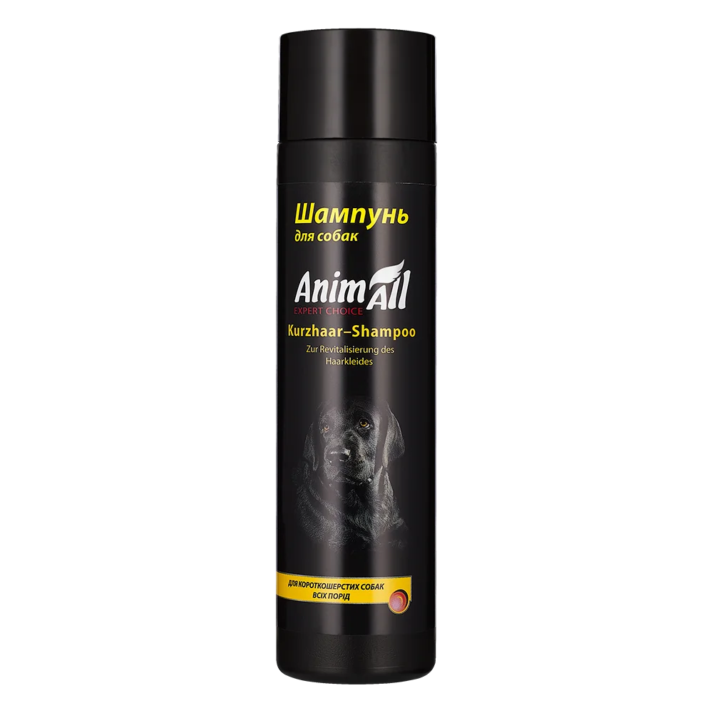 AnimAll Grooming Shampoo for Short-Haired Dogs of All Breeds, 250 ml