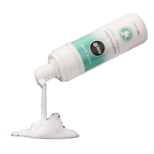 AnimAll Soft Care Foaming Shampoo for Adult Dogs of All Breeds, with a Fresh Scent, 180 ml