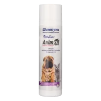 AnimAll VetLine Therapeutic and Preventive Antibacterial and Antifungal Shampoo with Chlorhexidine and Ketoconazole for Cats and Dogs, 250 ml