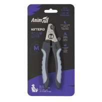 AnimAll Nail Clipper for Cats and All Dog Breeds, Made of Stainless Steel, M 13.8x4.1x1.6 cm
