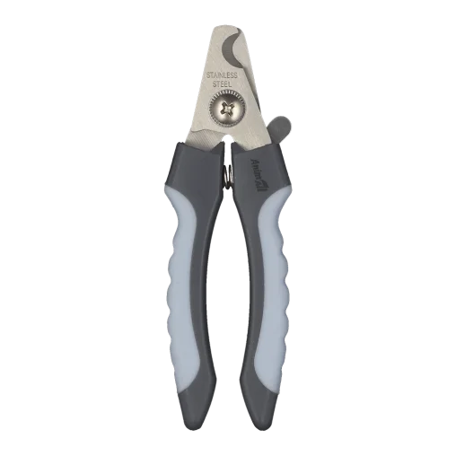 AnimAll Nail Clipper for Cats and All Dog Breeds, Made of Stainless Steel, M 13.8x4.1x1.6 cm